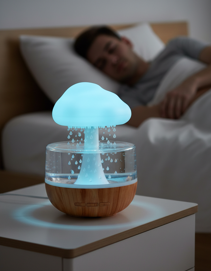 RainDrop Ambijentalna Lampa sa Kišnim Kapima